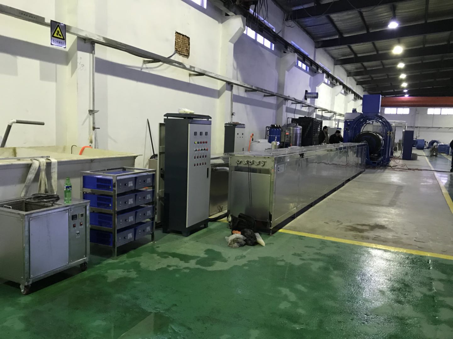 鋼絲在線超聲波清洗機(jī)