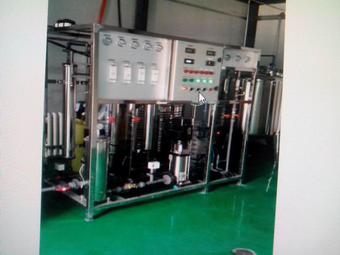 TES-1T雙級(jí)反滲透+EDI純水機(jī)