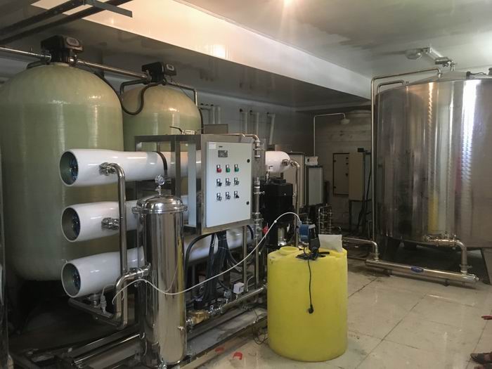 TES-8T雙級(jí)反滲透+EDI純水機(jī)