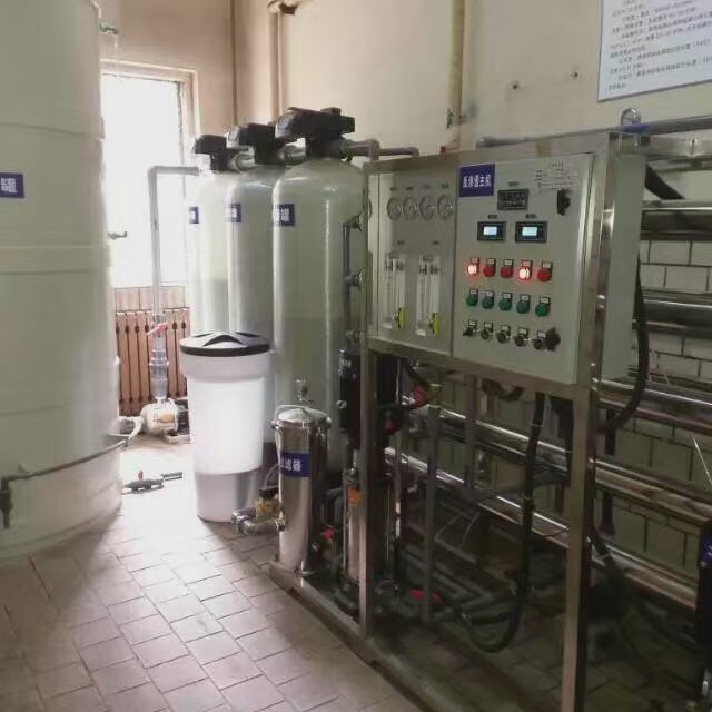 TES-DD表面處理用水2T雙級(jí)反滲透主機(jī)