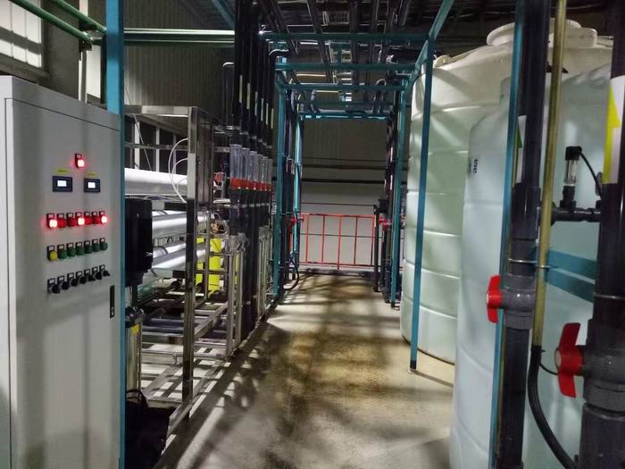 TES-20T雙級(jí)反滲透水處理